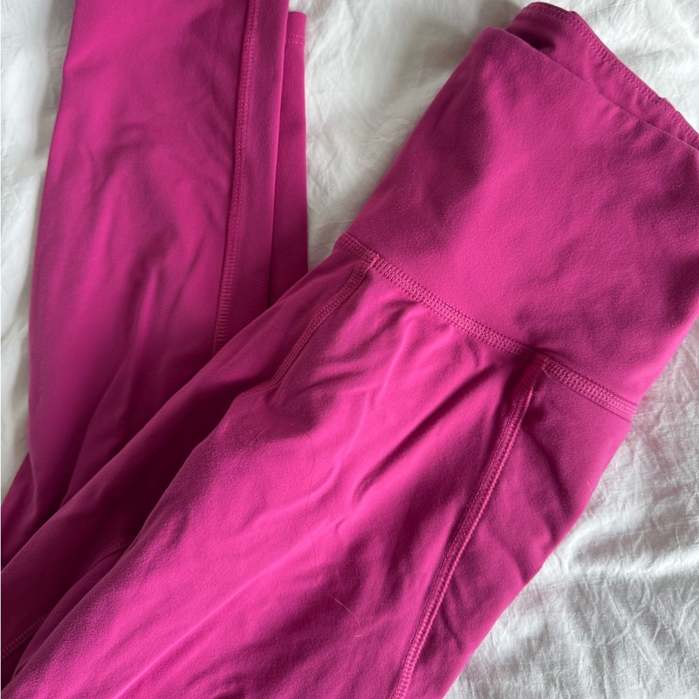 Reebok hot pink leggings